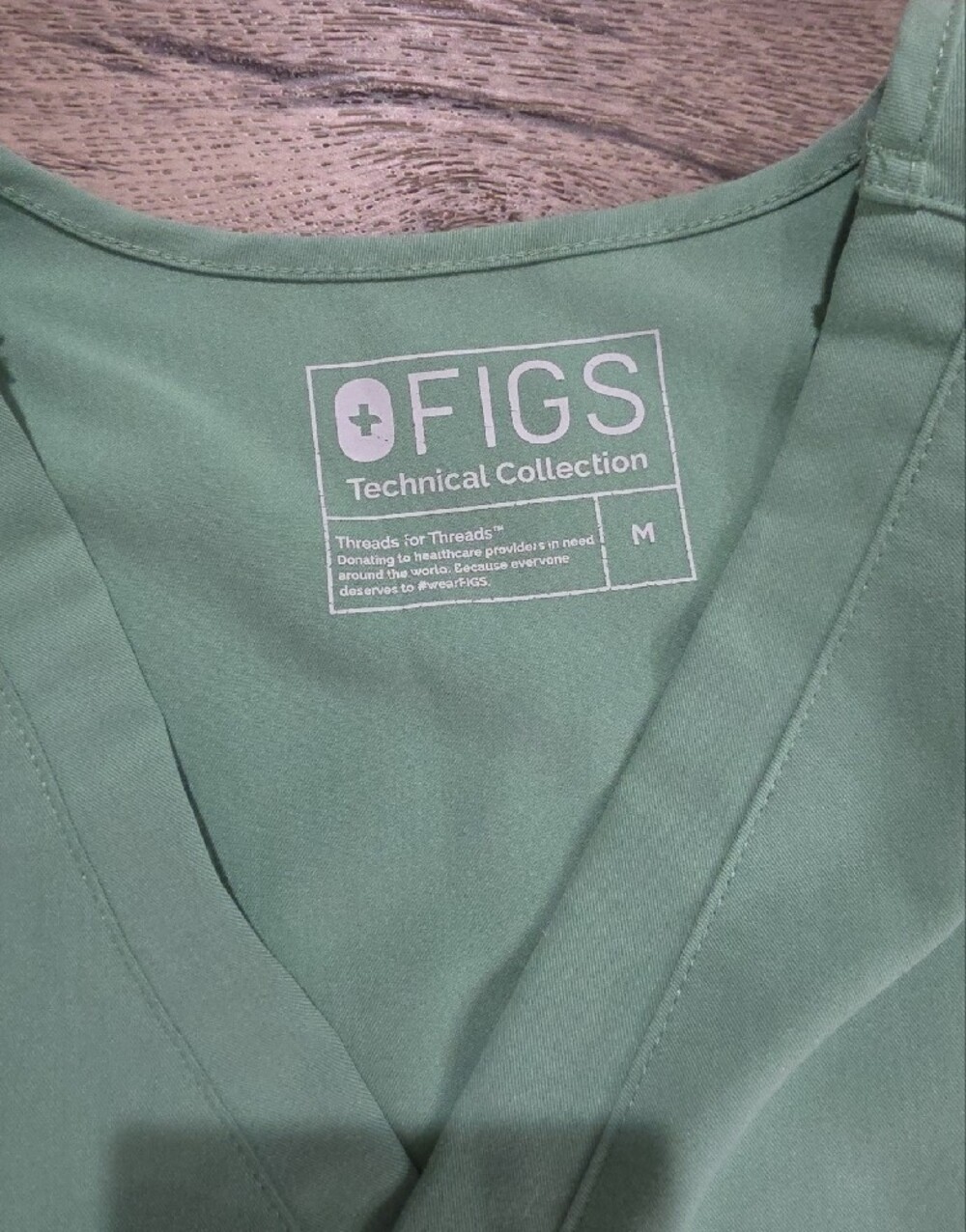 Figs Women’s Mint Green Jogger Scrub Set - Mint - Picture 2 of 4